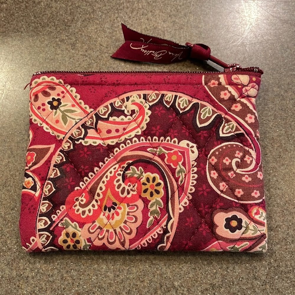 Vera Bradley coin purse zippered pouch - Picture 2 of 6